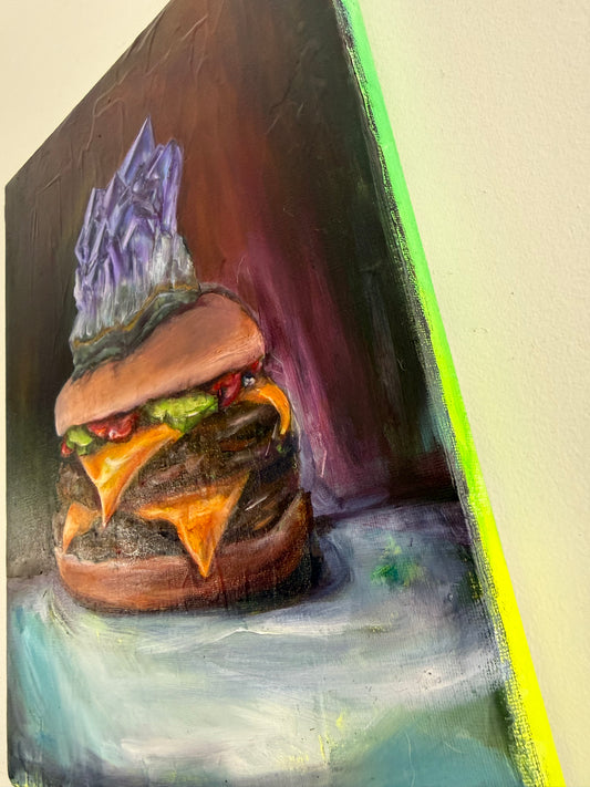 Amethyst Cheeseburger