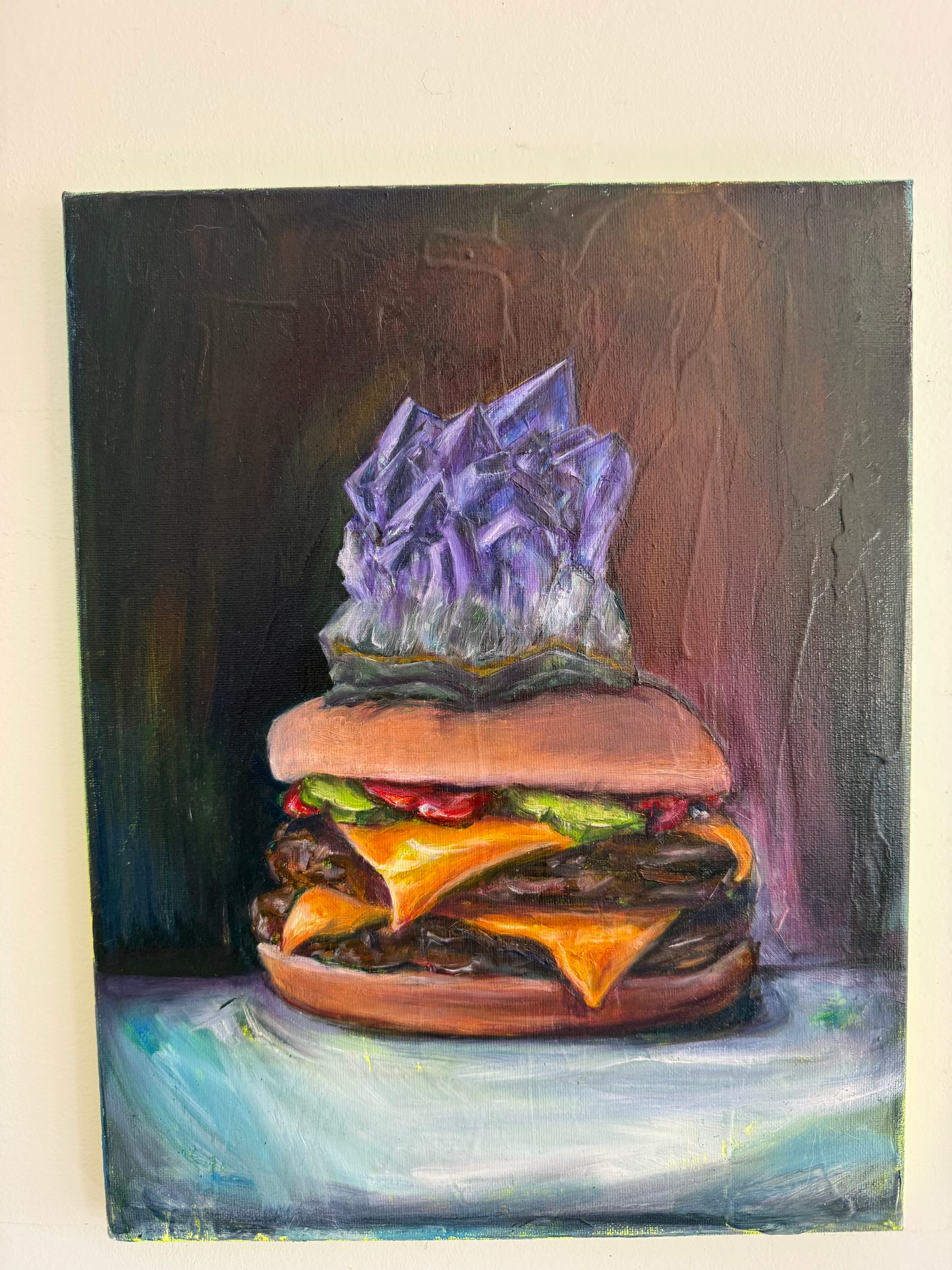 Amethyst Cheeseburger