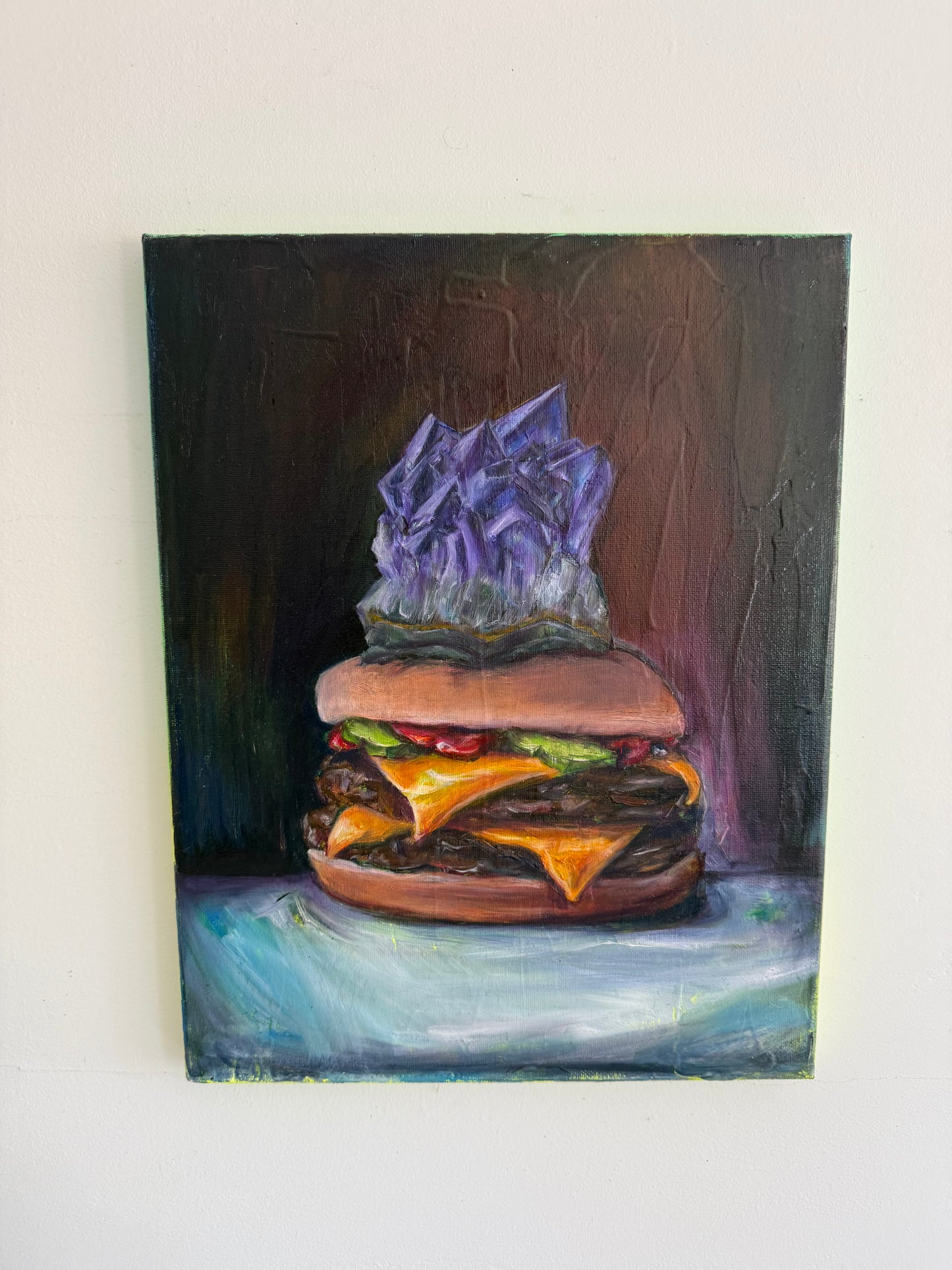 Amethyst Cheeseburger